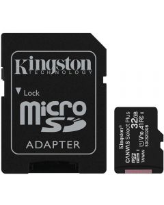 Cartão Micro SD Kingston 32 GB Canvas Select Plus 100MB/S Com Adaptador